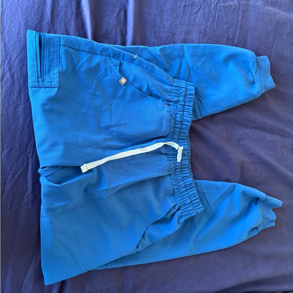 Figs Light Blue Technical Collection Pants